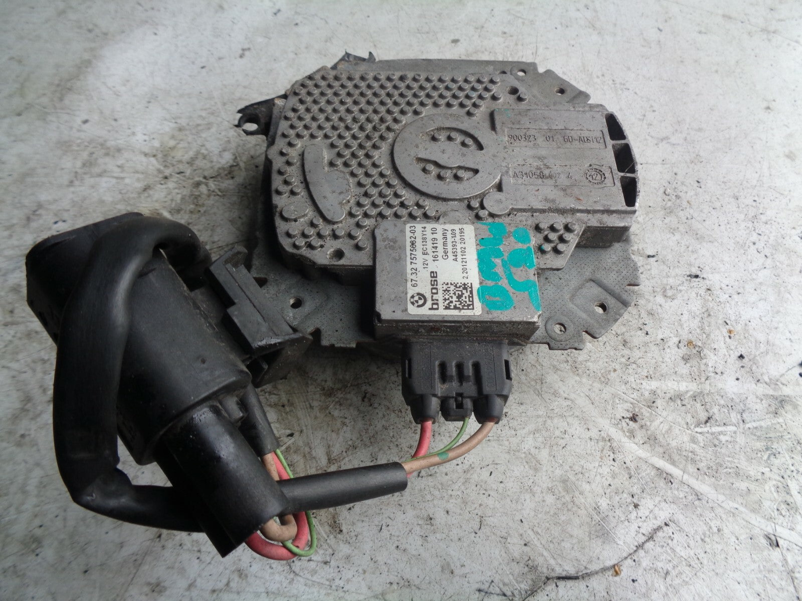 BMW 5 SERIES 2010-17 F10 F11 RADIATOR FAN 2.0 DIESEL RADIATOR FAN 16141910