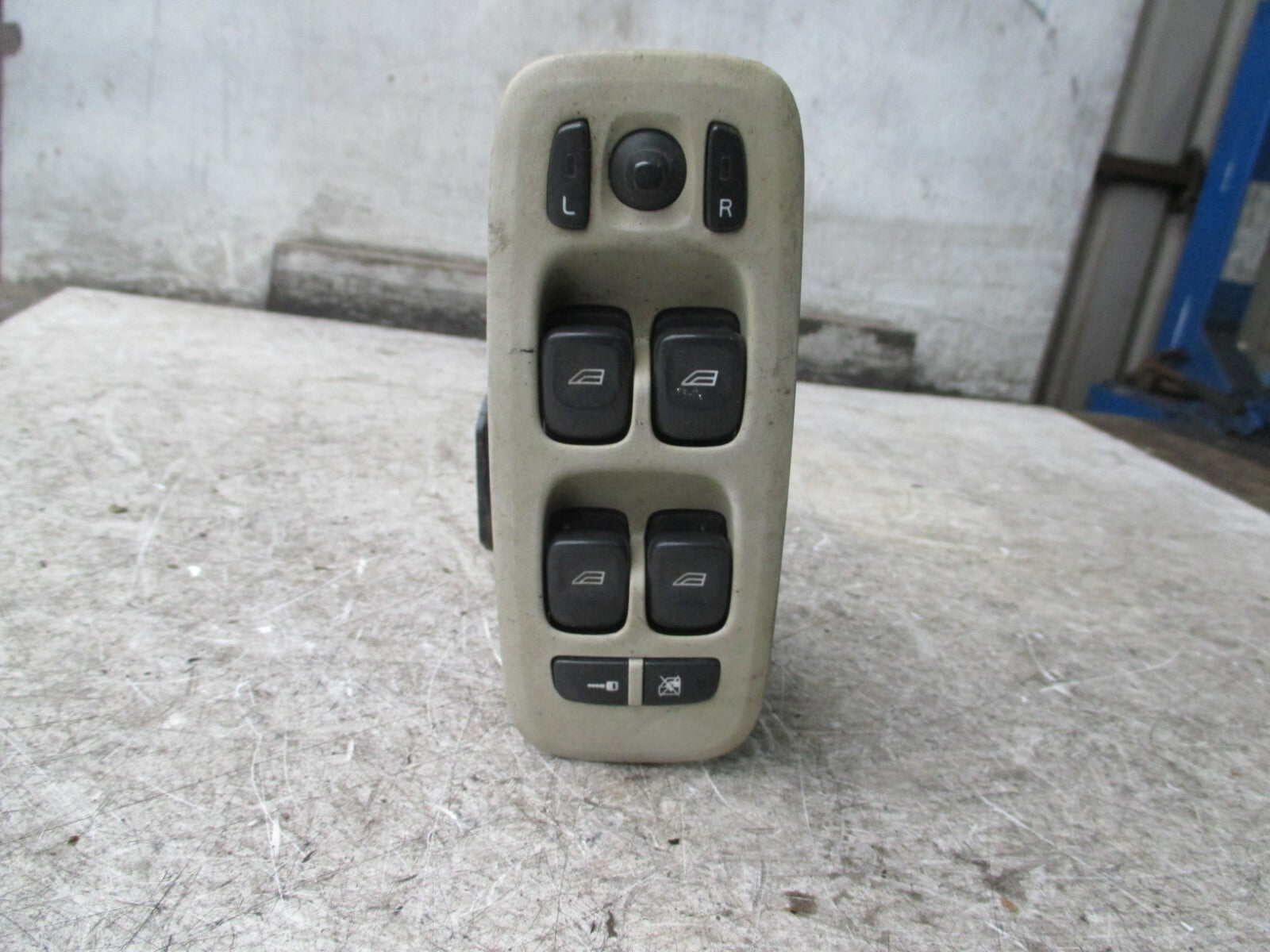 VOLVO S80 2004 MK1 OSF FRONT DRIVER SIDE WINDOW SWITCH CONTROL 09193388