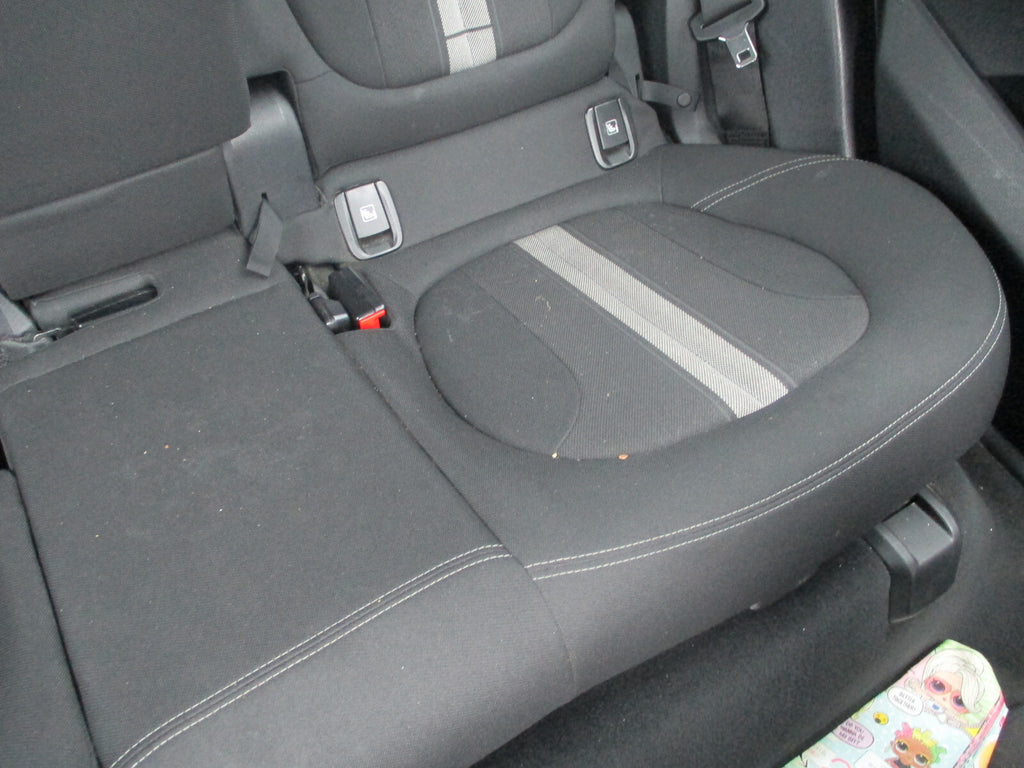 BMW X1 2018 F48 X DRIVE REAR COMPLETE SEATS BASE & BACK WITH CUP HOLDERS FABRIC