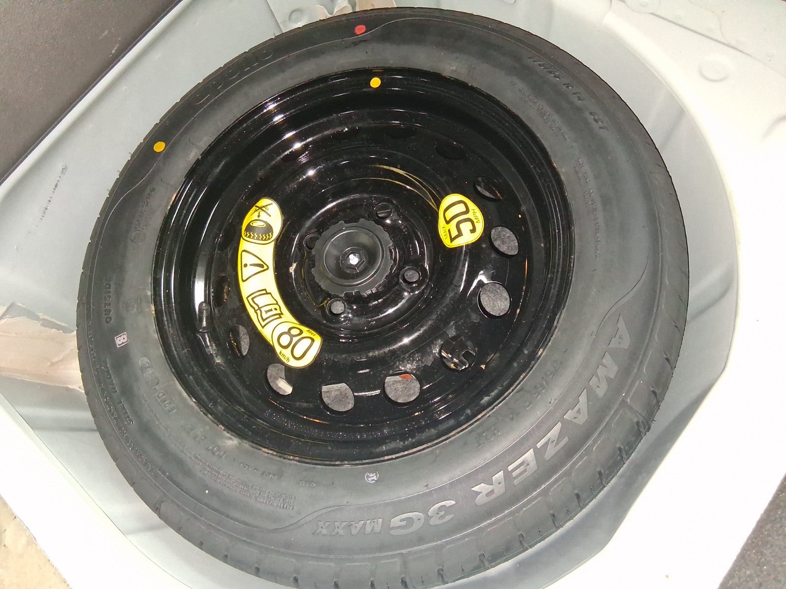 2018 FORD KA + PLUS MK3 SPARE STEEL WHEEL WITH TYRE 175/65R14