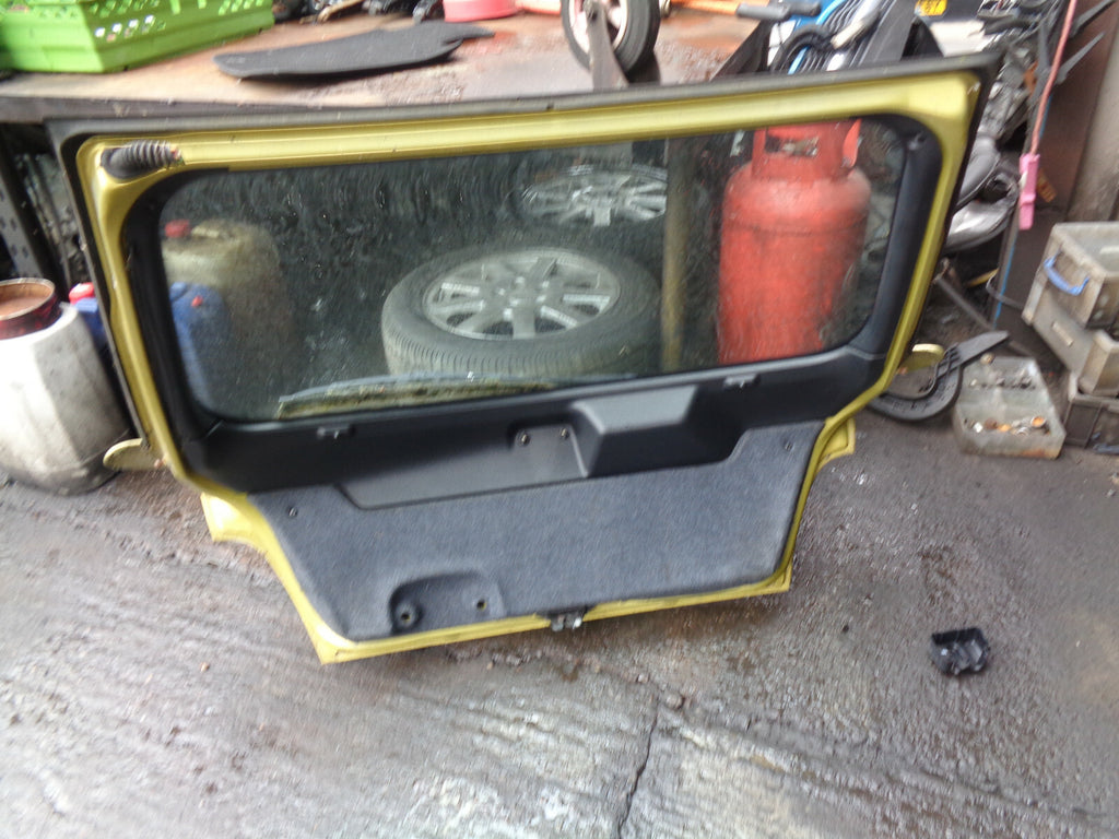 CITROEN XSARA 1998 COMPLETE REAR TAILGATE BOOTLID WINDOW MECH YELLOW