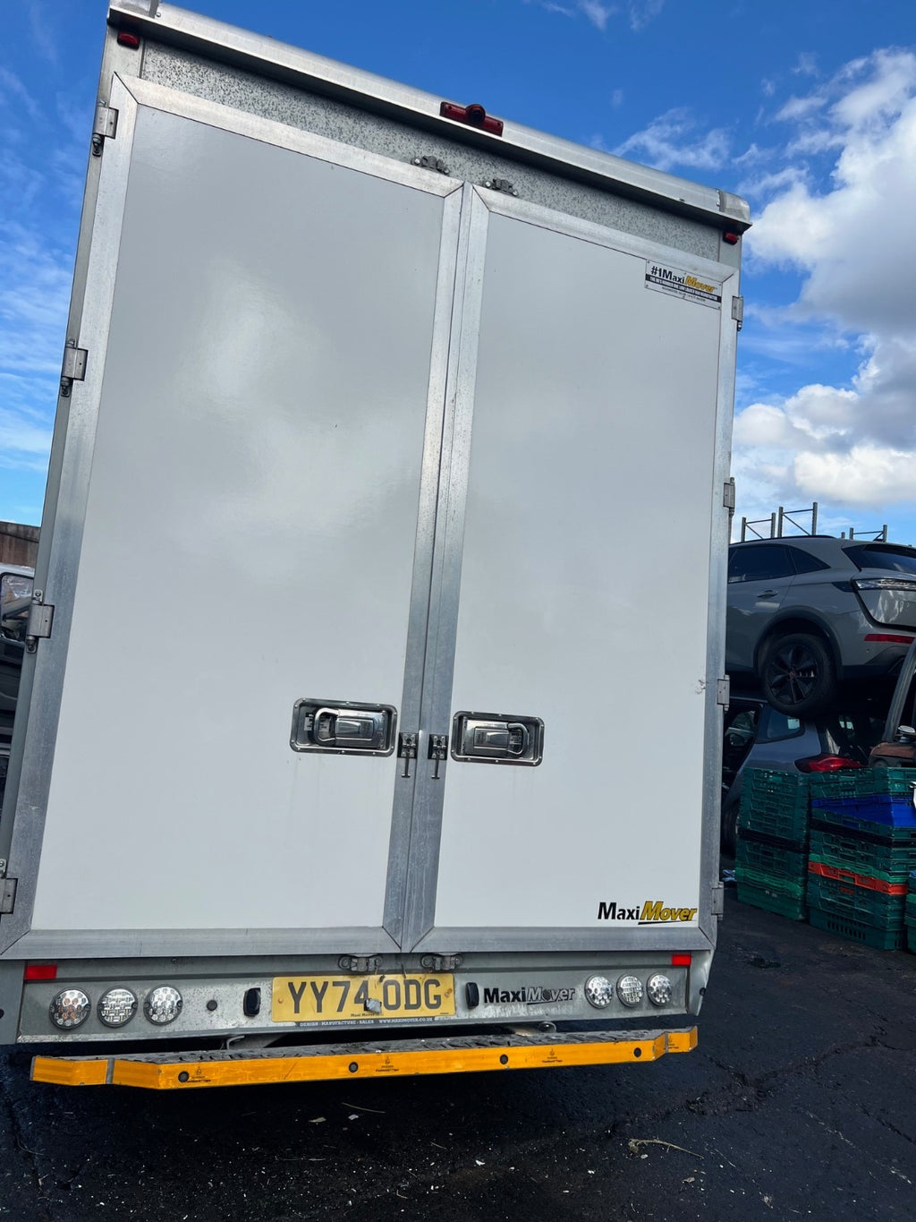 2024 FIAT DUCATO MK3 BOX LUTON NSR PASSENGER SIDE REAR VAN DOOR