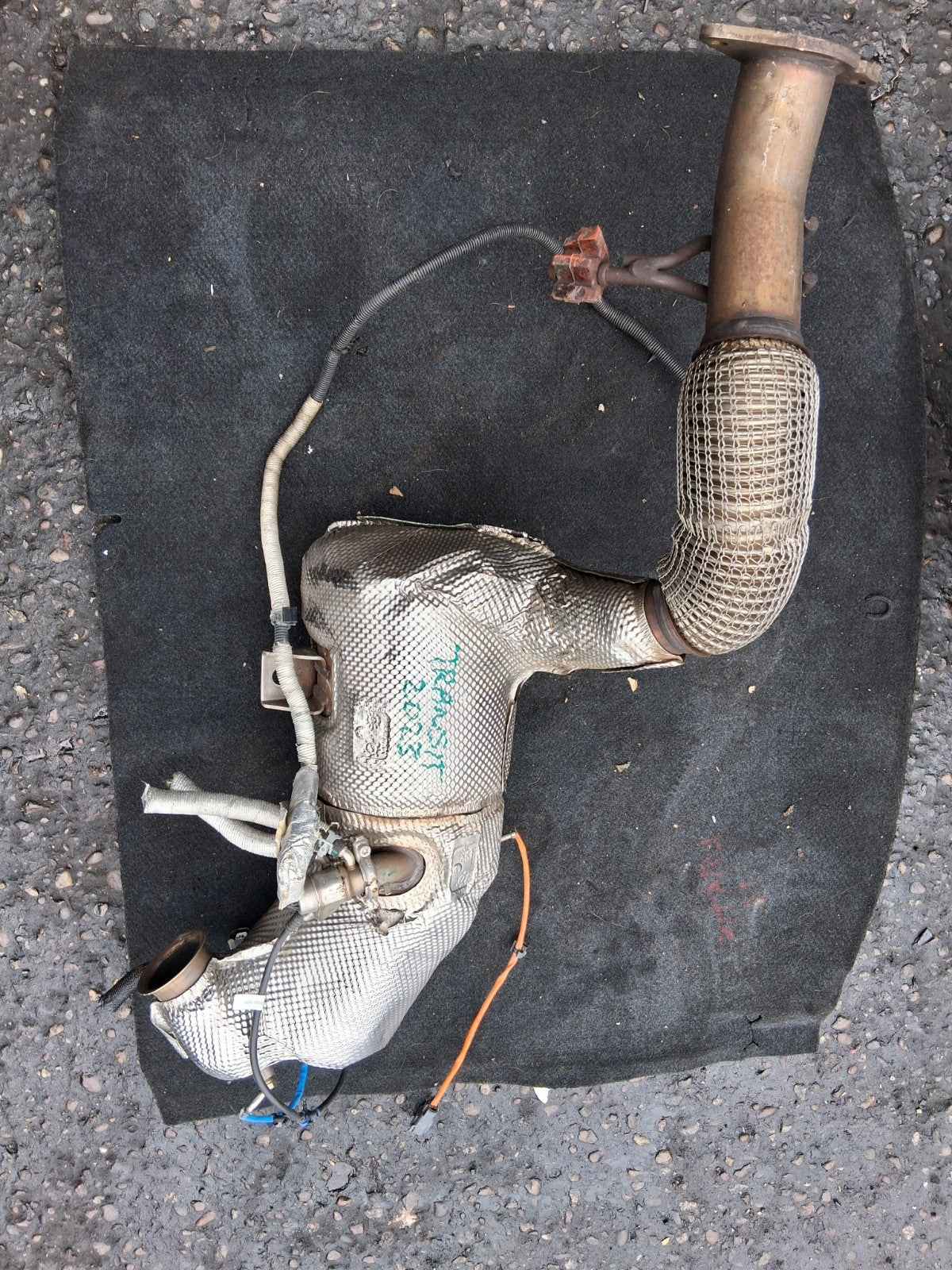2021 FORD TRANSIT 2.0 DIESEL DPF DIESEL PARTICULATE FILTER CATALYTIC CONVERTER