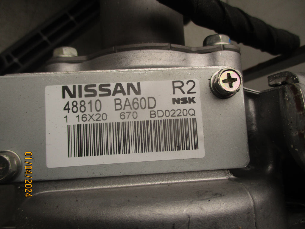 2013 NISSAN JUKE 1.5 DIESEL POWER ELECTRIC STEERING COLUMN 48810BA60D