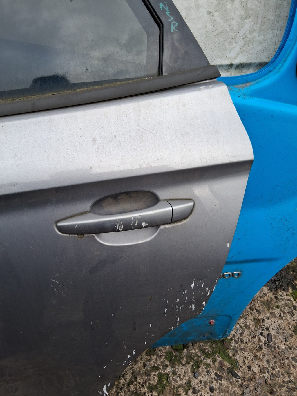 2022 VAUXHALL GRANDLAND MK1 FACELIFT NSR PASSENGER SIDE REAR BARE DOOR GREY