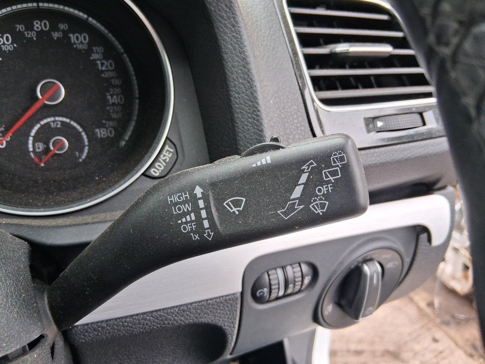 2015 VW VOLKSWAGEN SCIROCCO MK3 INDICATOR WIPER COMBINATION SWITCH STALK SQUIB