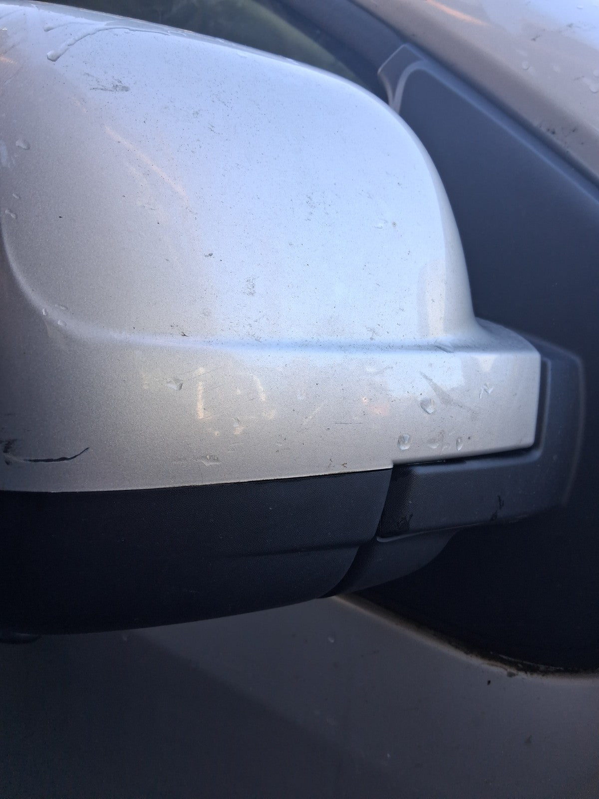 2017 VAUXHALL VIVARO MK2 OSF DRIVER SIDE FRONT RIGHT WING MIRROR SILVER