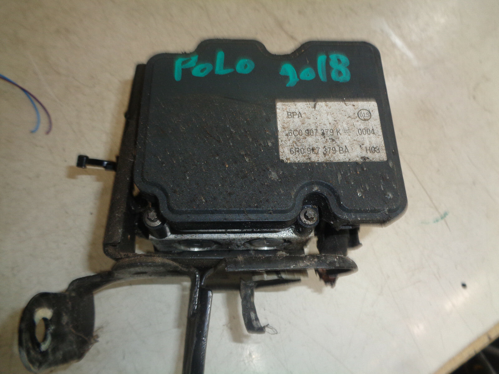 VW VOLKSWAGEN POLO 2018 6C 1.0 PETROL ABS PUMP & MODULE 6C0907379K