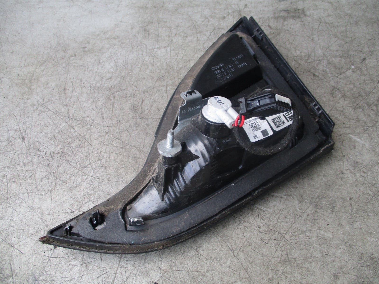 2016 VAUXHALL ZAFIRA C TOURER NSR PASSENGER SIDE REAR INNER TAIL LIGHT 13288832