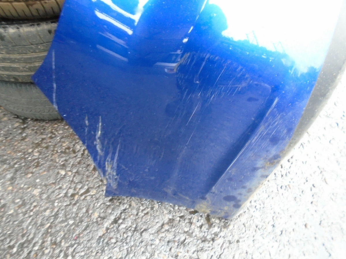 MAZDA 6 ESTATE 2009 COMPLETE REAR BACK PLASTIC BUMPER WITH REFLECTORS BLUE