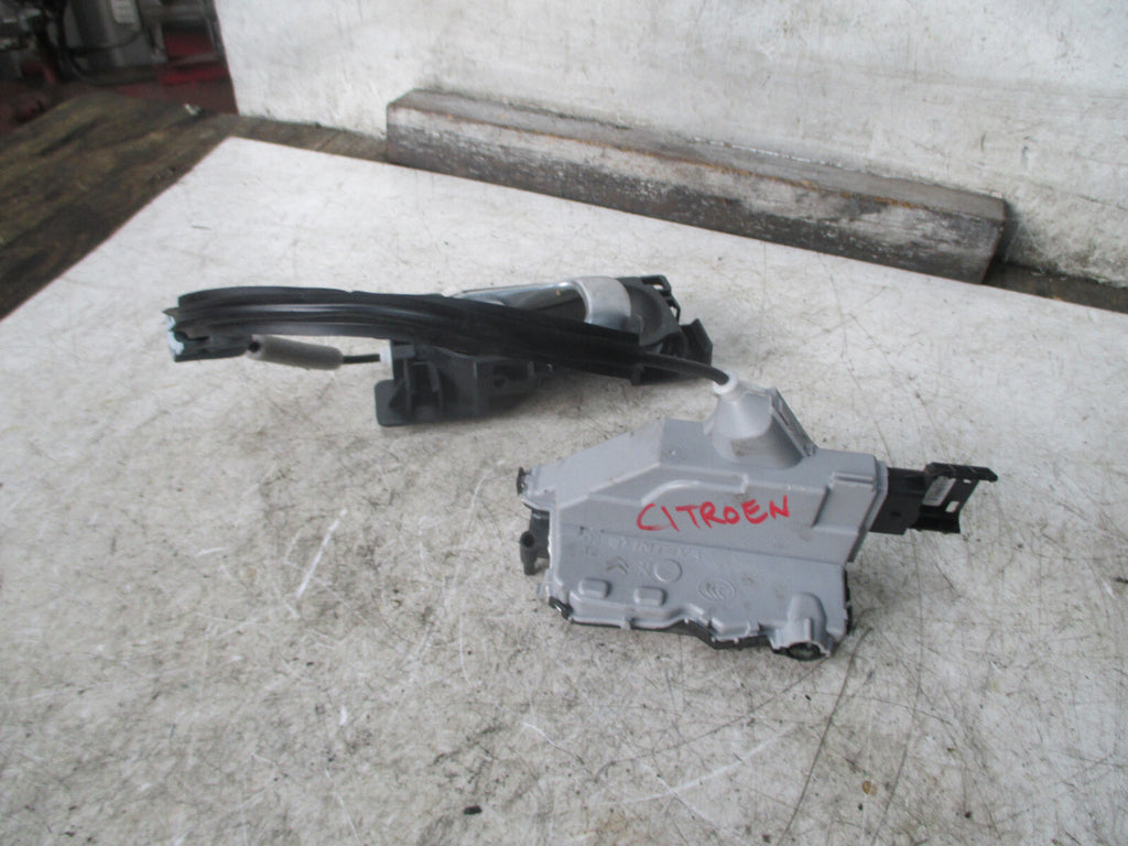 CITROEN C5 AIRCROSS 2020 OSR DRIVER SIDE REAR DOOR LOCK MECHANISM