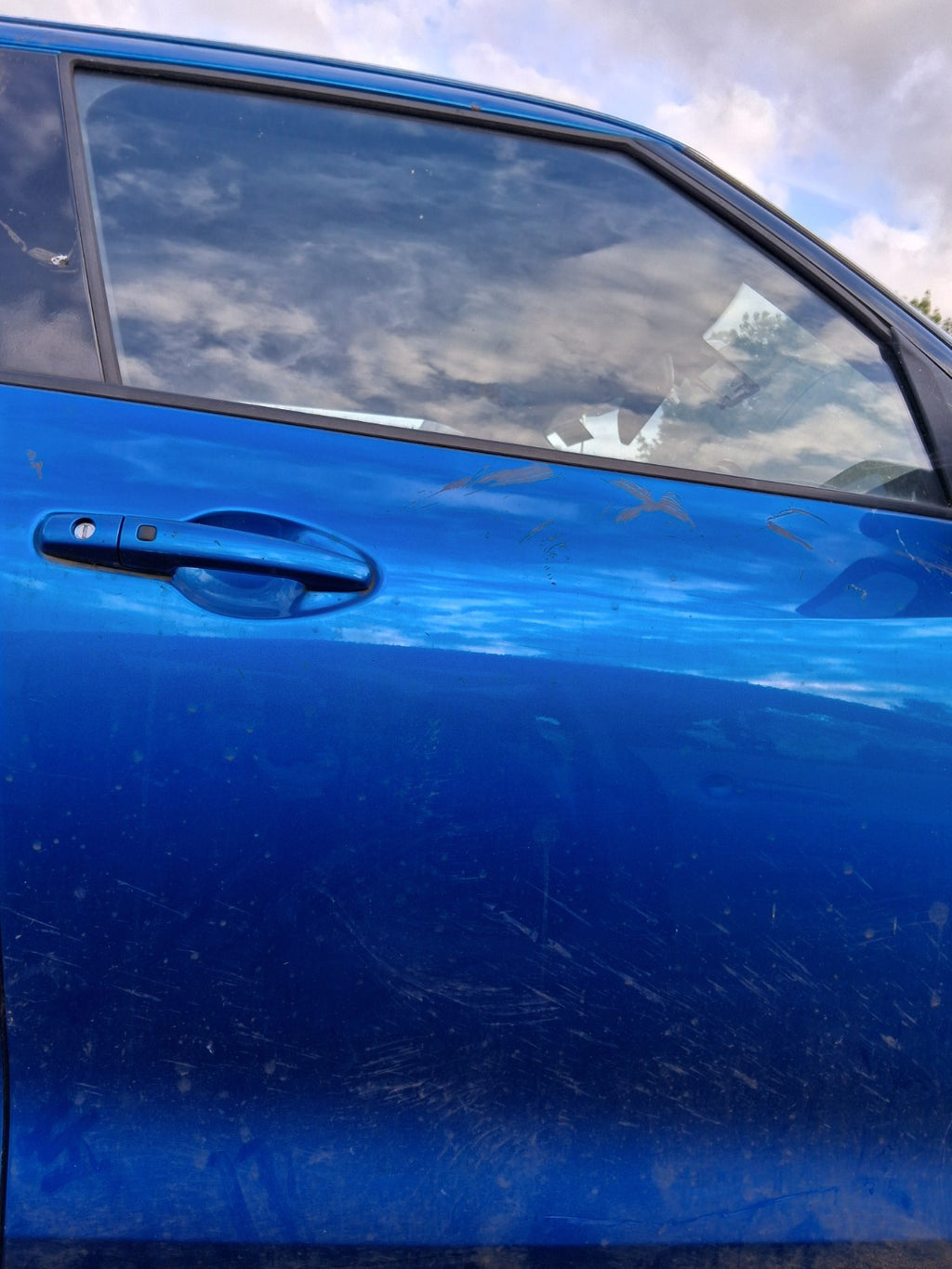 2021 SUZUKI SWIFT A2L MK4 OSF DRIVER SIDE BARE DOOR SPEEDY BLUE METALLIC ZWG
