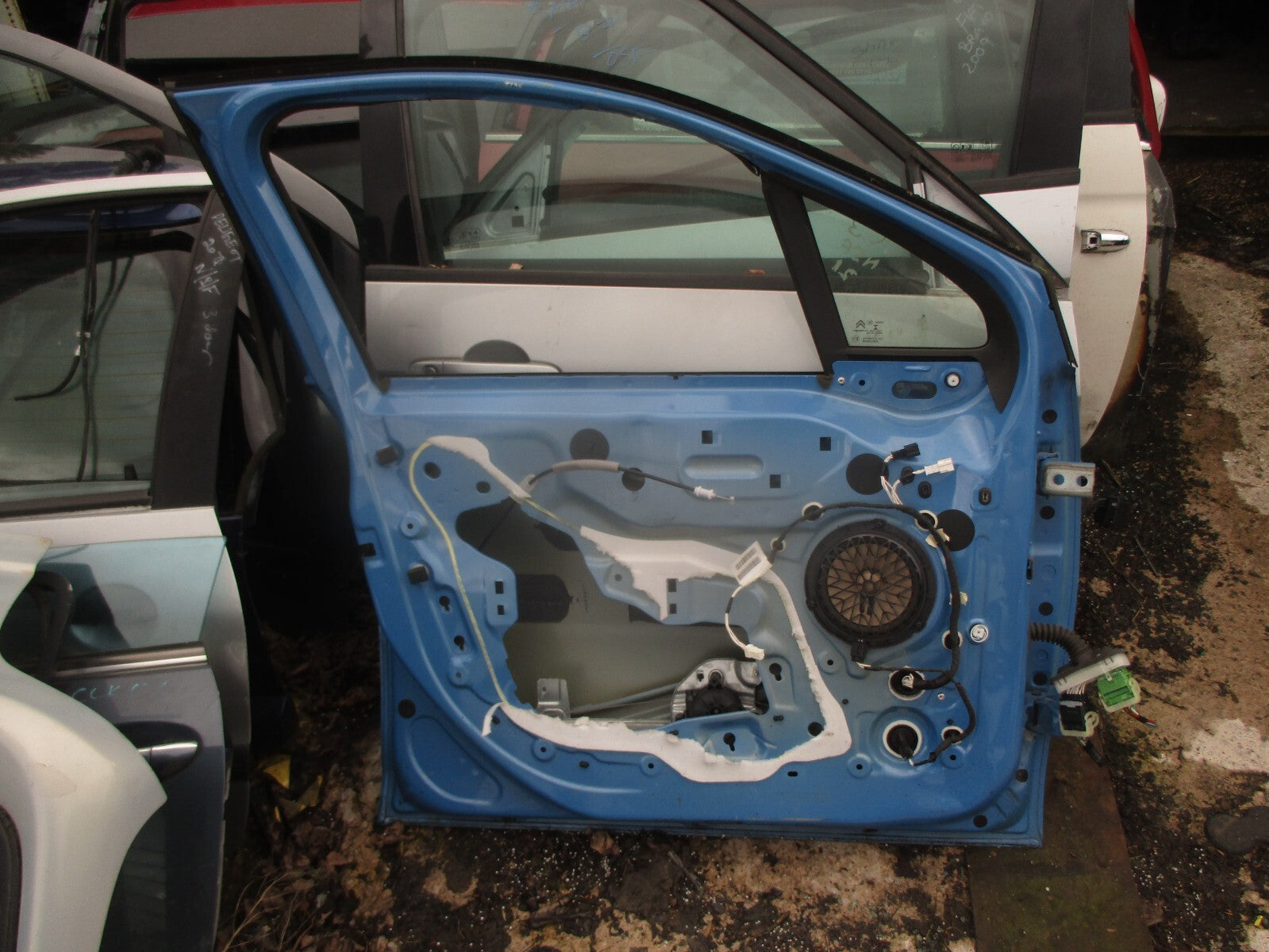 2021 CITROEN C3 MK3 PASSENGER SIDE FRONT LEFT DOOR COBALT BLUE