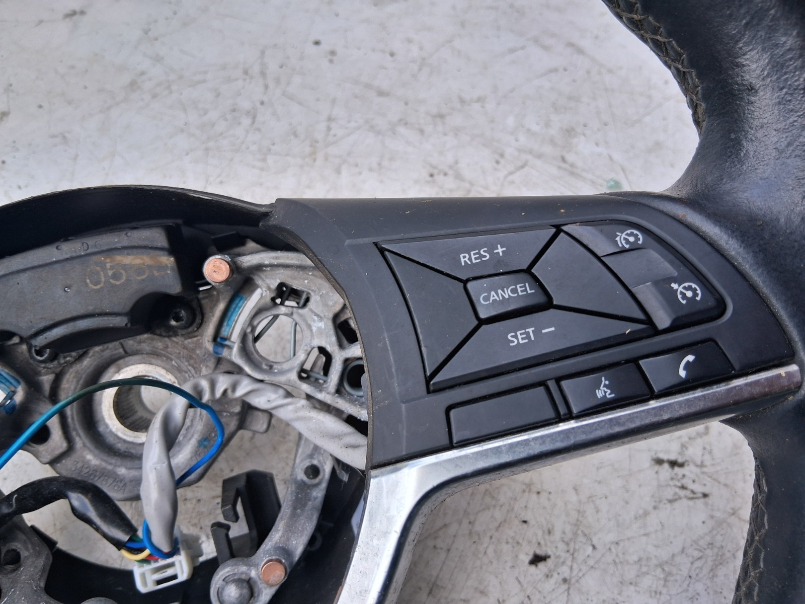 2020 NISSAN QASHQAI J11 MK2 MULTIFUNCTIONAL STEERING WHEEL BLACK 34231448F