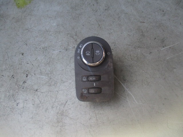 2014 VAUXHALL MERIVA HEADLIGHT & FOG LIGHT CONTROL SWITCH 13294827