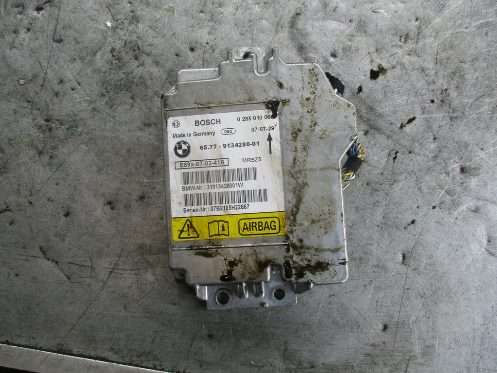 BMW 3 SERIES E90 AIRBAG CRASH SENSOR CONTROL MODULE ECU UNIT 9134280