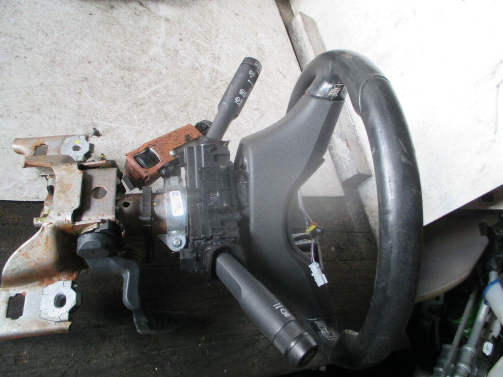 VAUXHALL CORSA E STEERING WHEEL WITH IGNITION BARREL 13403218