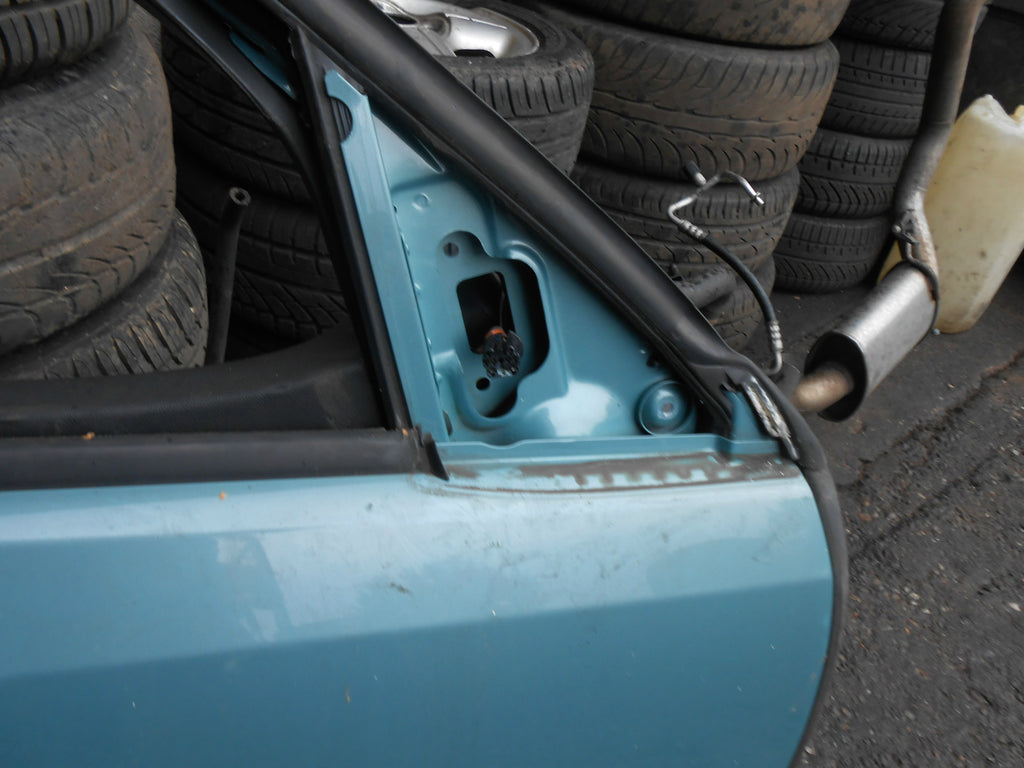 SAAB 93 2003 OSF DRIVER FRONT DOOR GLASS REGULATOR 291 GLACIER BLUE METALLIC