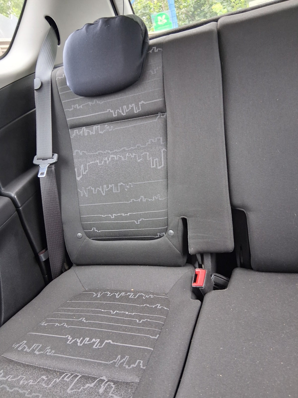 2017 VAUXHALL MERIVA B MK2 REAR SEAT CENTER CONSOLE BENCH SEAT FABRIC COMPLETE
