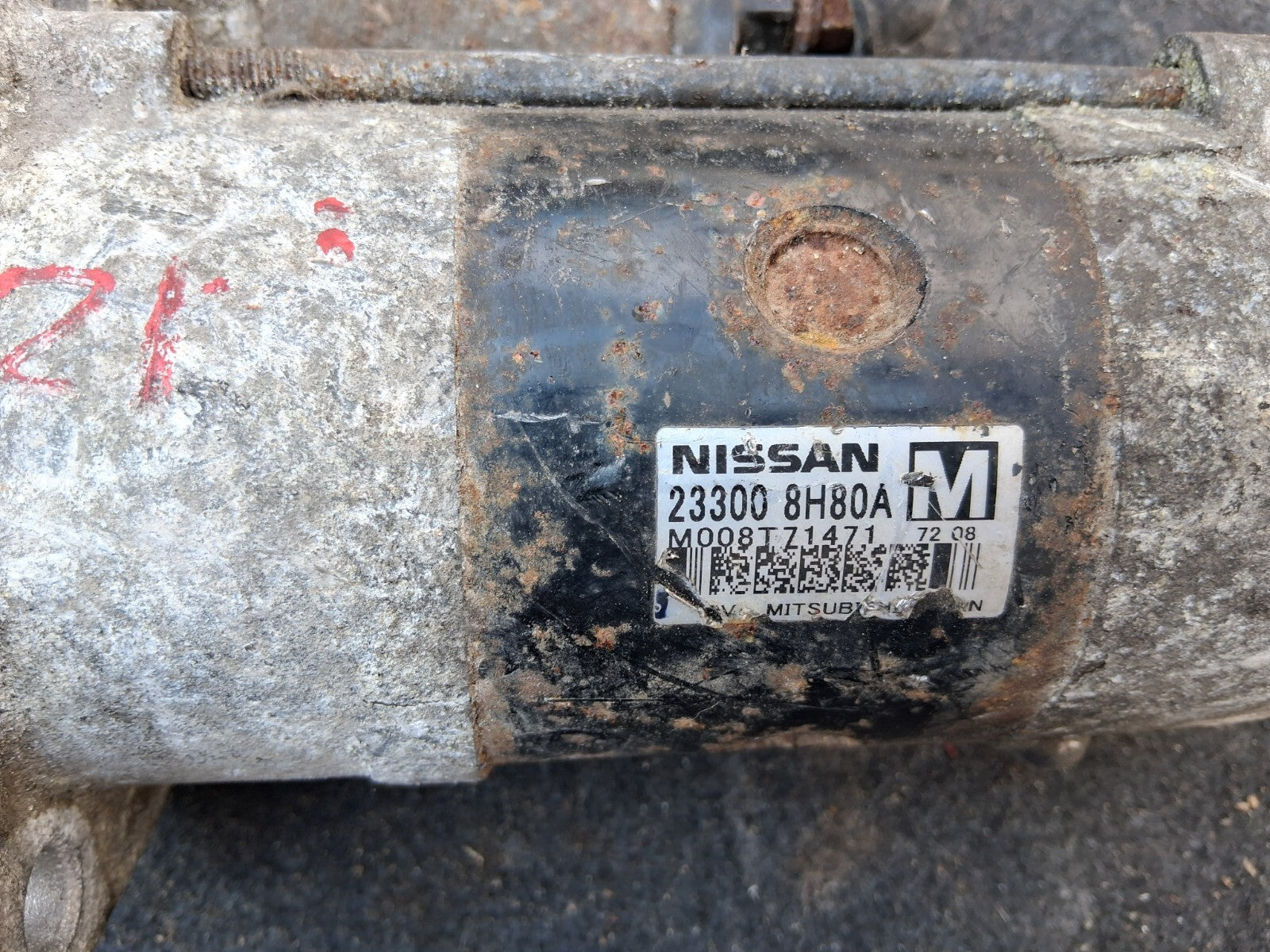 NISSAN X TRAIL 2.2 DIESEL STARTER MOTOR 233008H80A