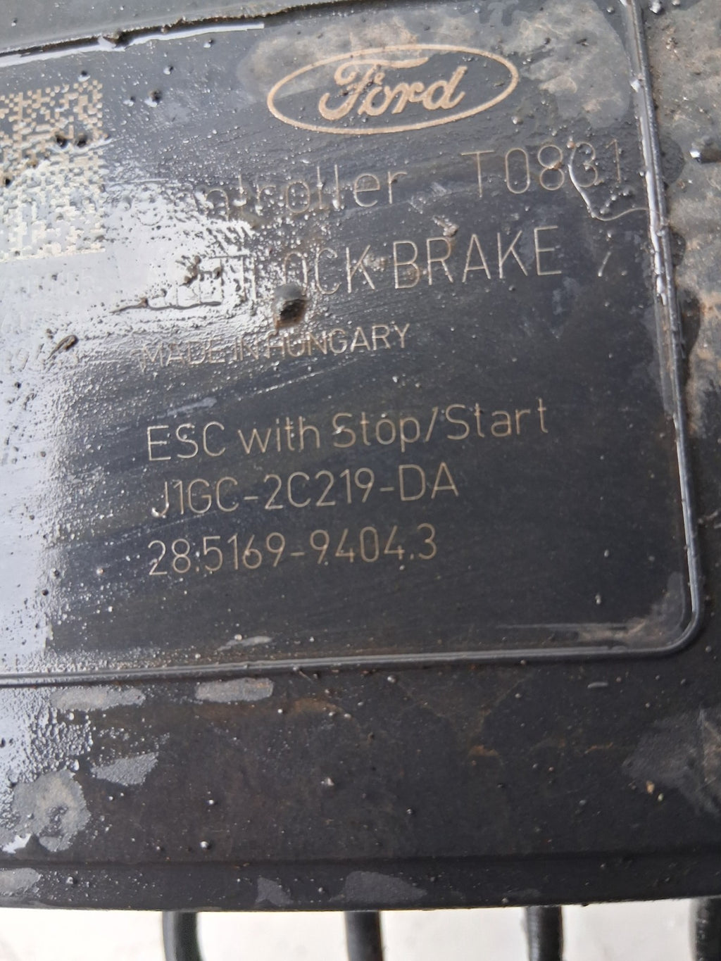 2019 FORD GALAXY MK4 ABS PUMP MODULE J1GC2B373DA
