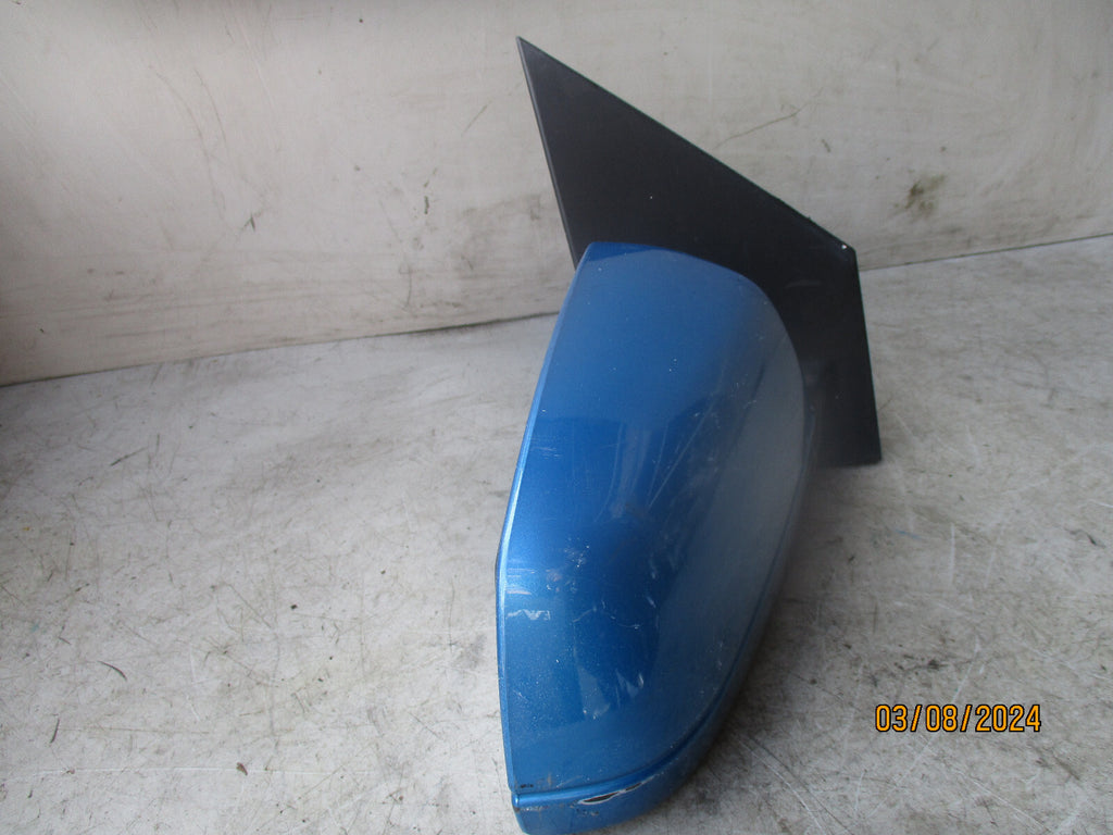 2009 PROTON SAVVY  OSF DRIVER SIDE BLUE WING MIRROR