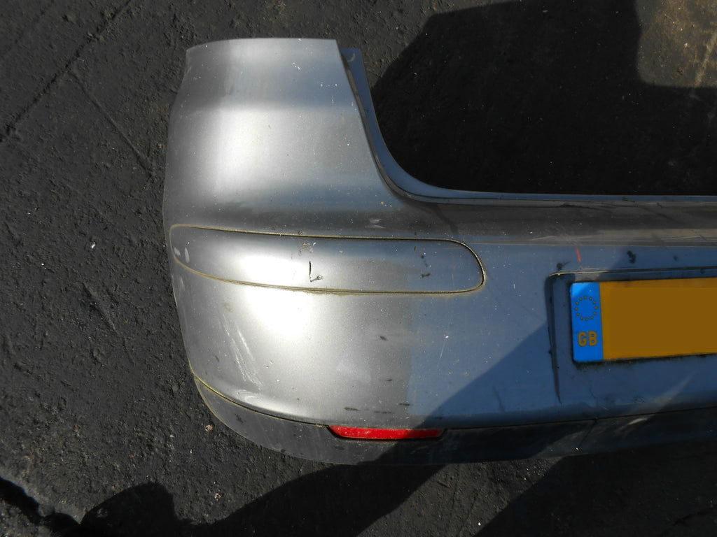SEAT IBIZA 6L MK4 2002 COMPLETE REAR BUMPER GREY SILVER