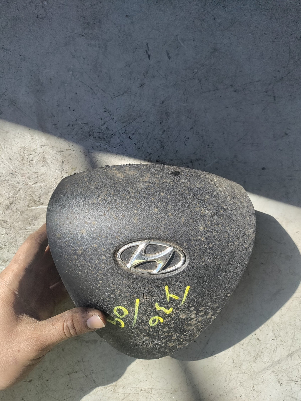 HYUNDAI I30 MK1 2009 OSF DRIVER SIDE FRONT STEERING WHEEL AIRBAG 569002R000