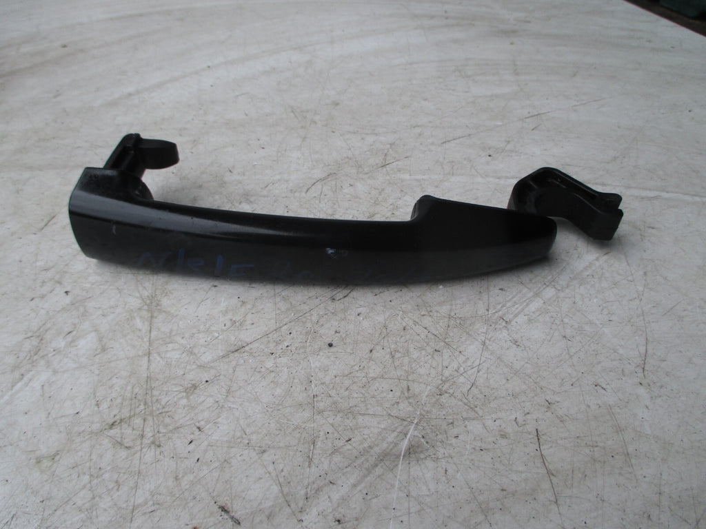 PEUGEOT 208 2016 NSF PASSENGER SIDE FRONT DOOR HANDLE ONLY BLACK 96816347