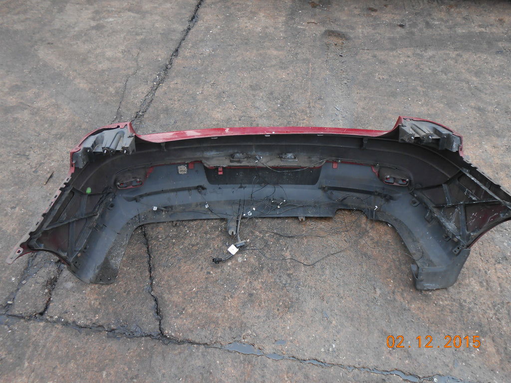CITROEN C5 2005 FACELIFT COMPLETE REAR BUMPER KKQD ROUGE PROFOND MICA RED