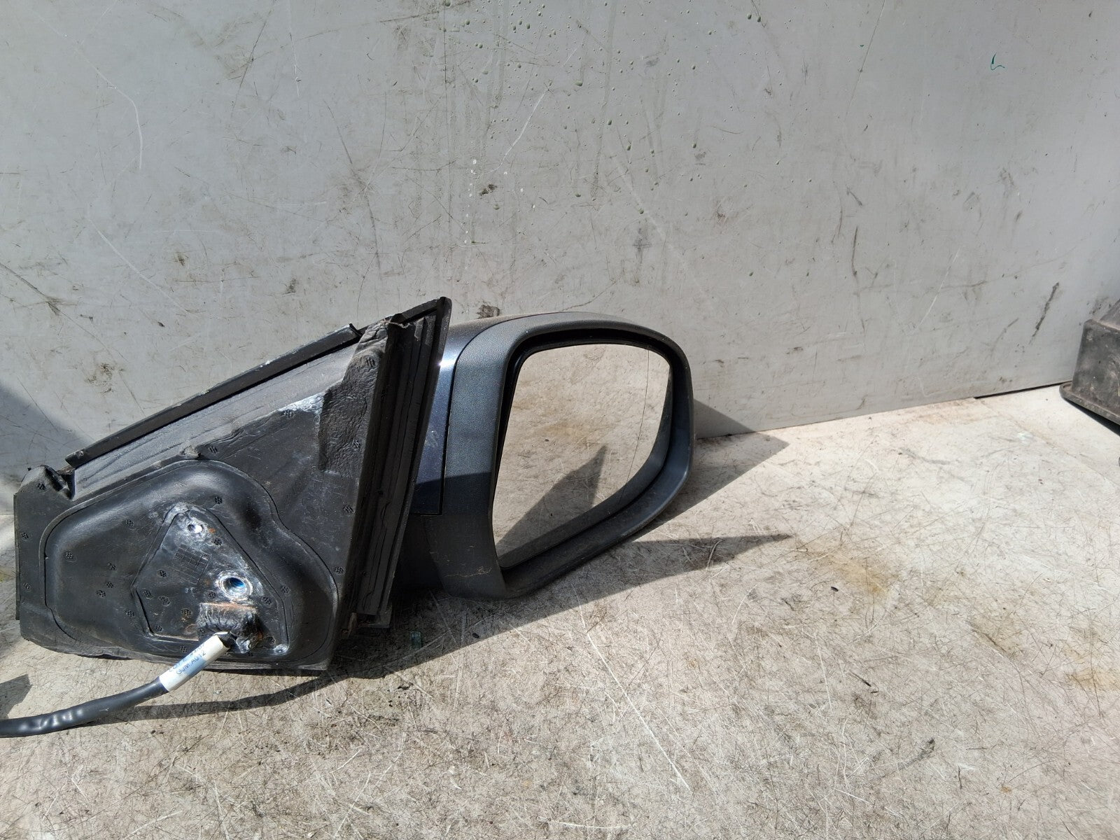 FORD MONDEO MK4 2008 OS DRIVER SIDE RIGHT WING MIRROR BLUE 212876122