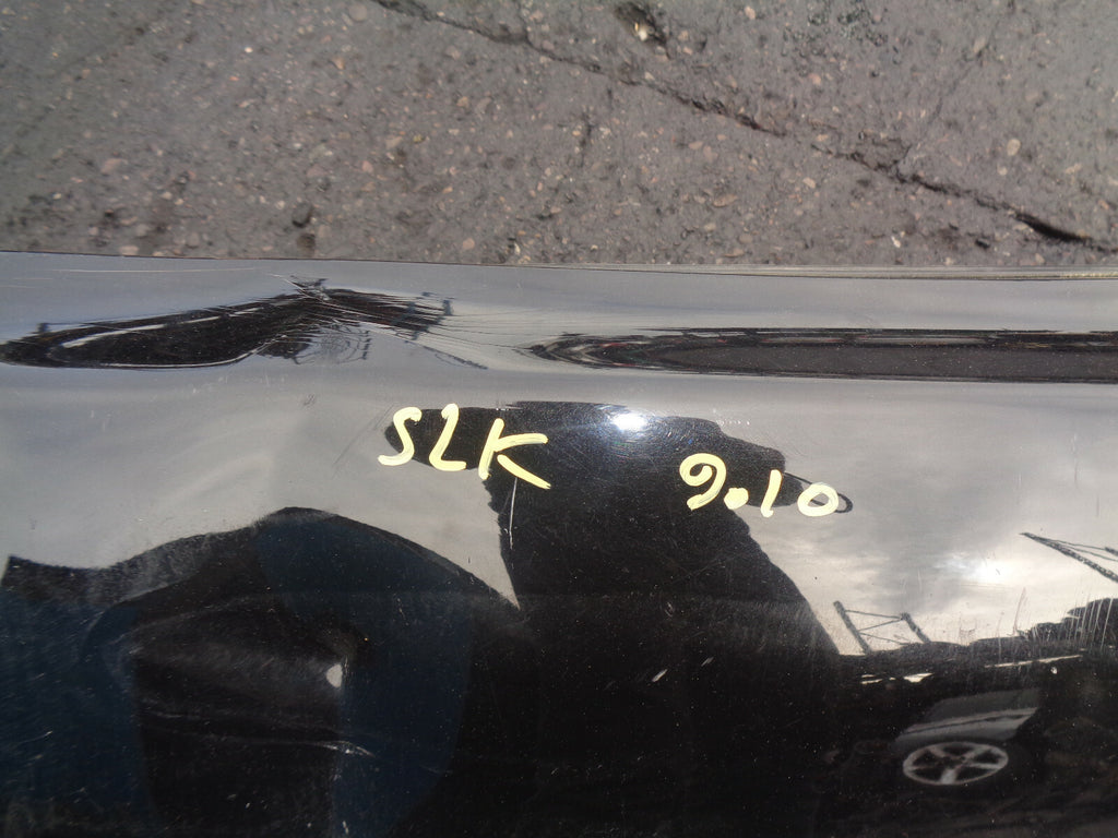 MERCEDES BENZ SLK 2010 COMPLETE REAR BUMPER BLACK A1718854125
