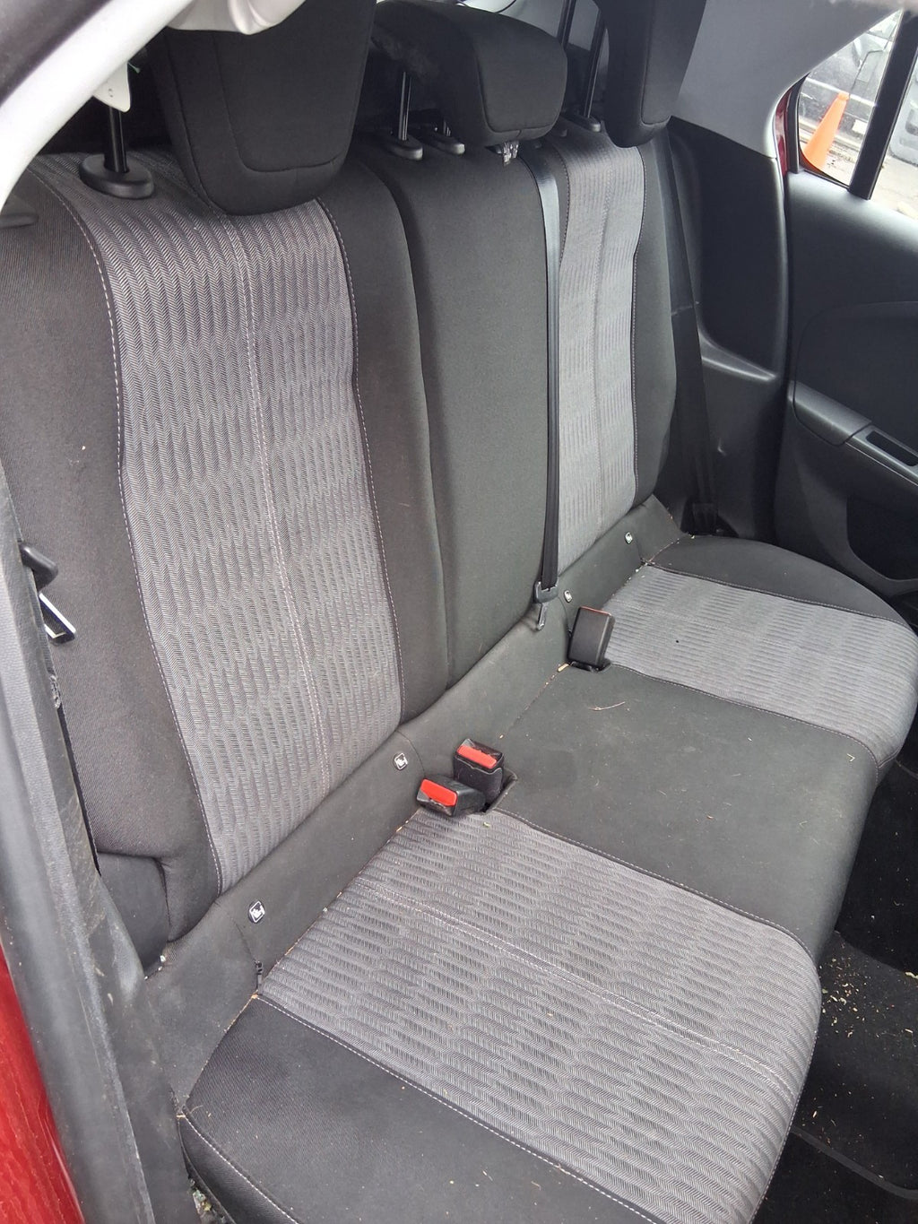 2020 VAUXHALL CORSA F HATCH REAR COMPLETE BASE AND BENCH SEAT CLOTH FABRIC