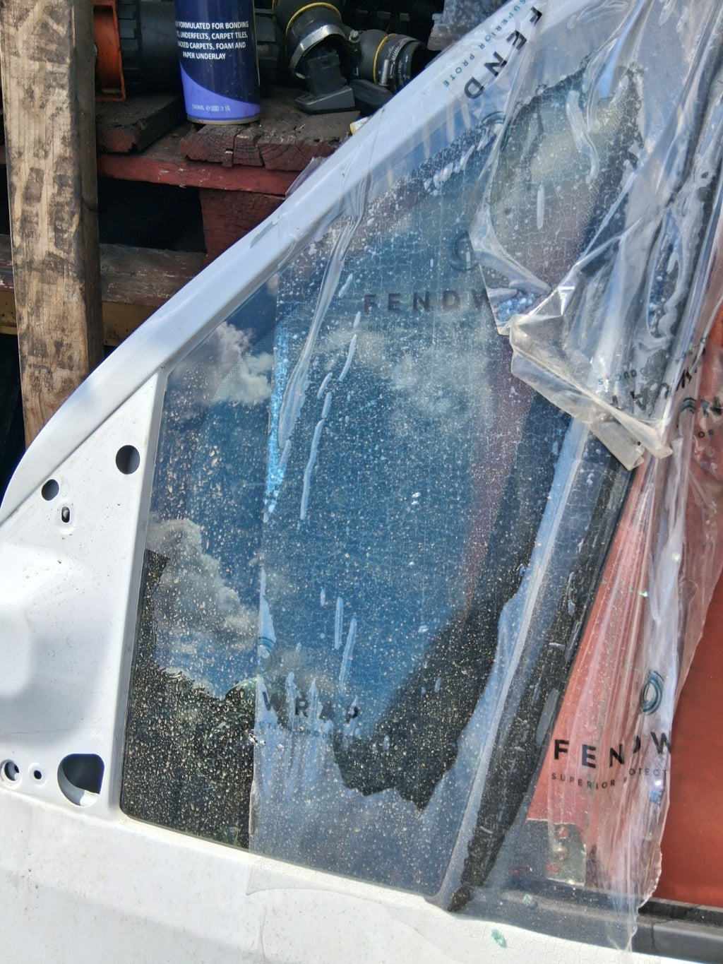 2024 FIAT DUCATO MK3 NSF PASSENGER SIDE FRONT BARE DOOR WHITE