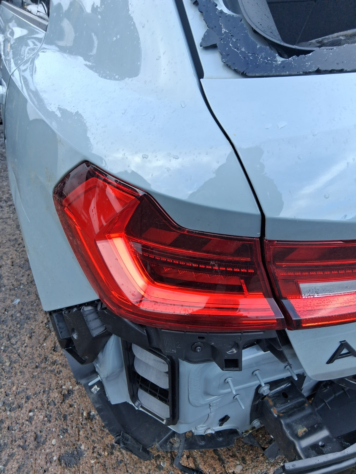 2025 AUDI A1 S LINE MK2 GB NSR PASSENGER SIDE REAR LEFT OUTER TAIL LIGHT