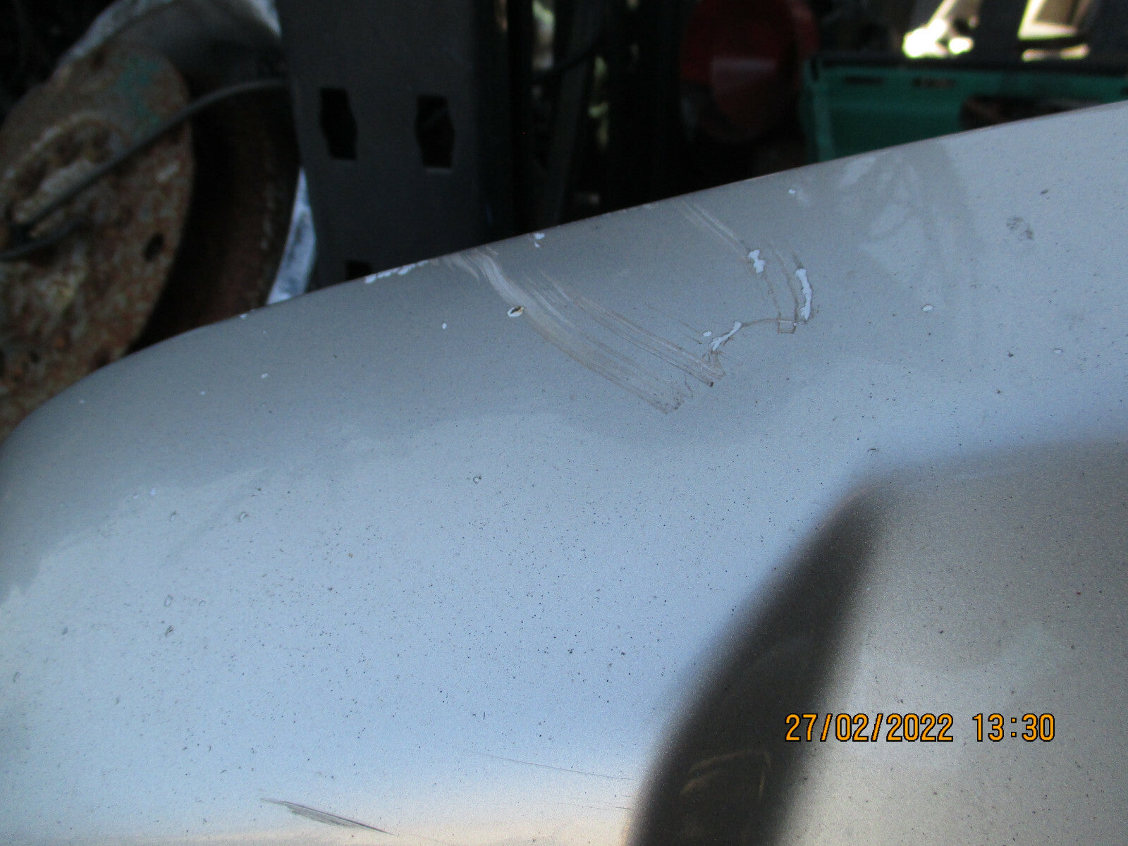 RANGE ROVER 1999 MK2 P38 BONNET SILVER GOLD