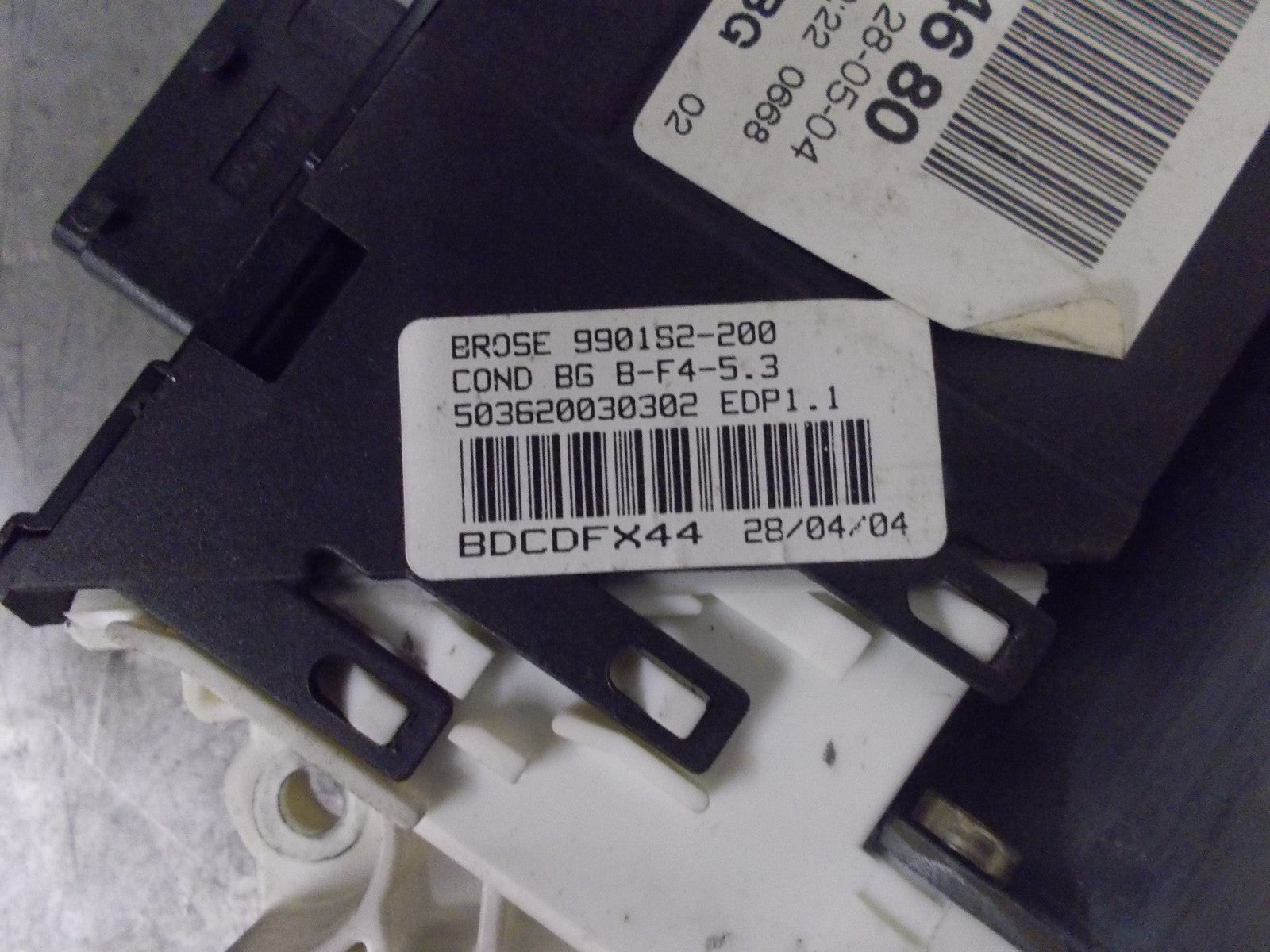 CITROEN C5 2004 OSF/ DRIVER SIDE FRONT WINDOW REGULATOR 9648484680