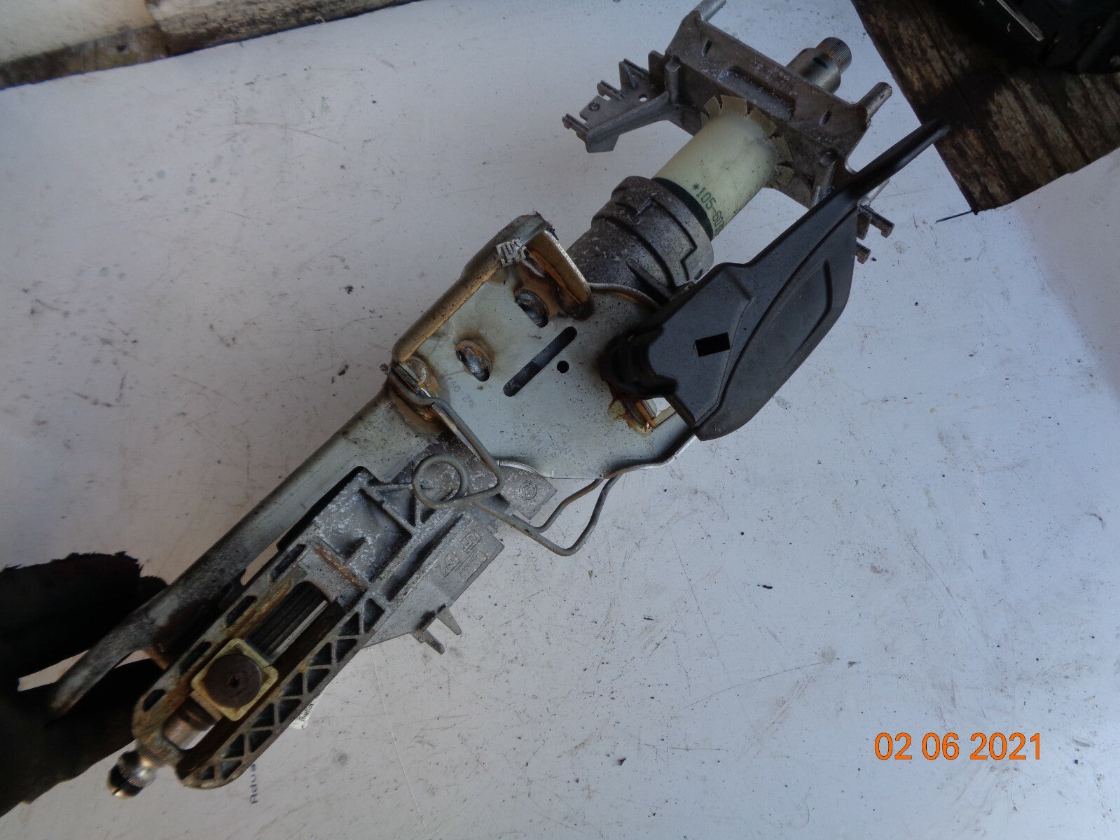 BMW 5 SERIES F10 2012 MANUAL ADJUSTABLE STEERING COLUMN 6795345