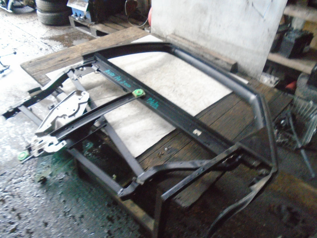 AUDI A6 2001 C5 NSR REAR PASSENGER SIDE WINDOW REGULATOR MECHANISM 4B0839397