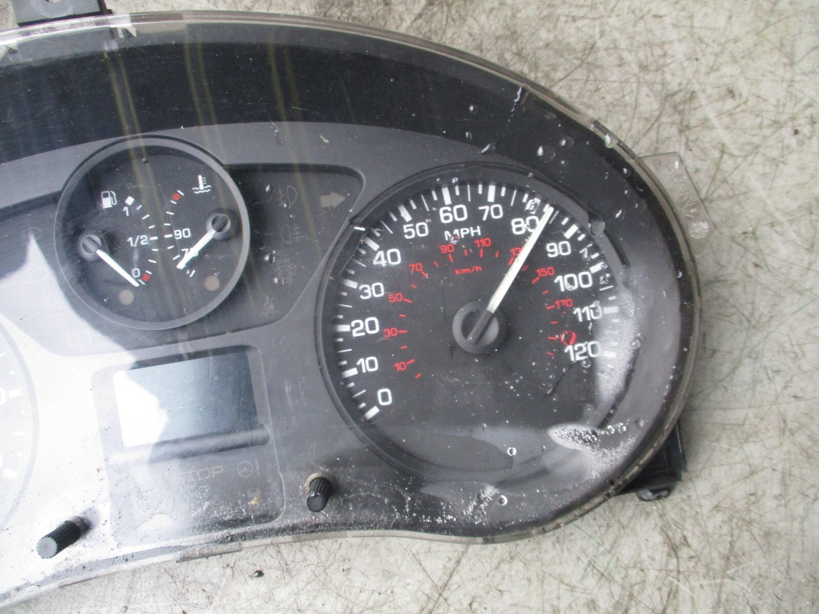 2007 PEUGEOT EXPERT MK2 SPEEDOMETER INSTRUMENT CLUSTER 1401108280