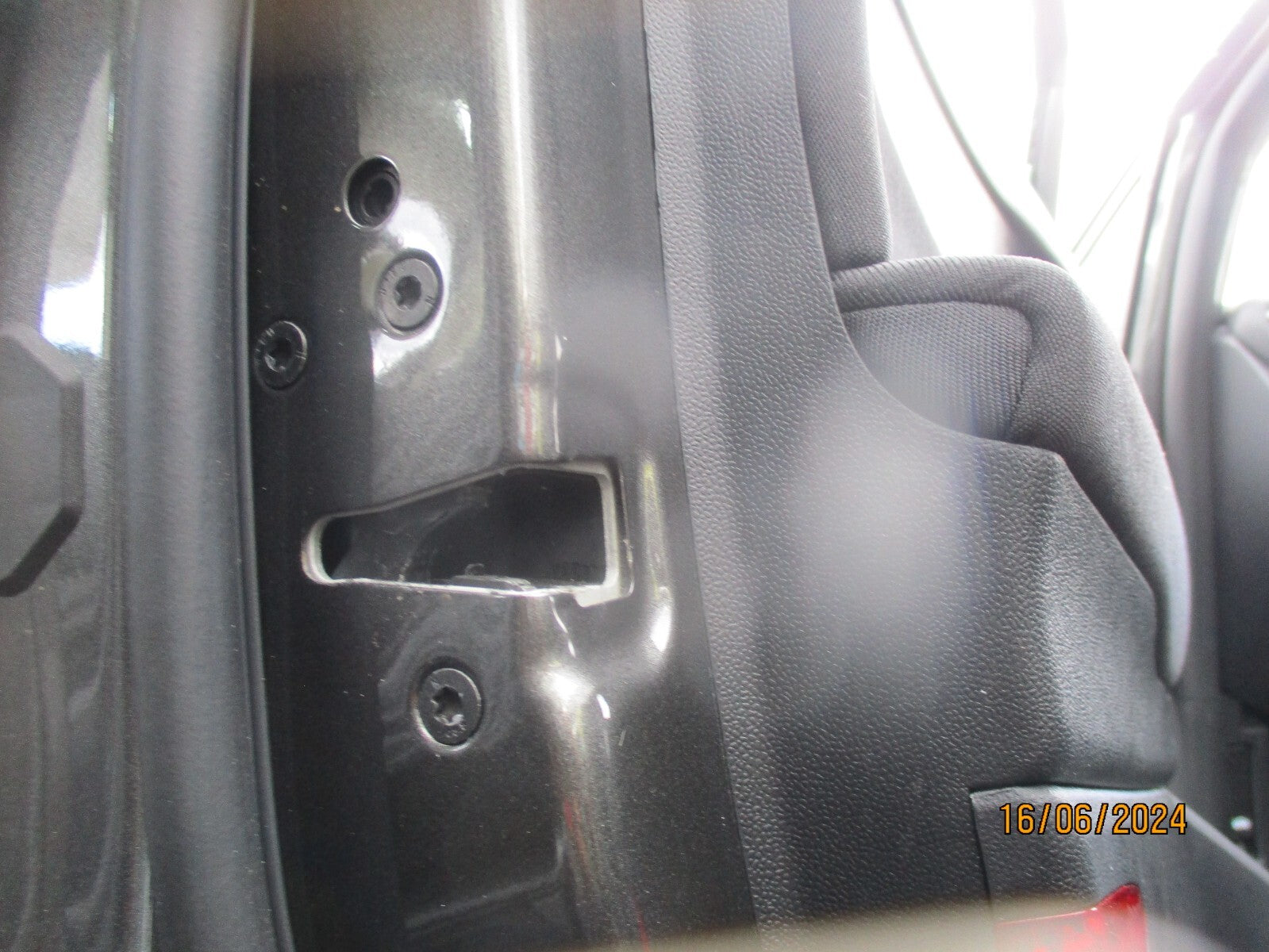 FORD FIESTA MK8 2023 NSF PASSENGER SIDE FRONT DOOR LOCK MECHANISM