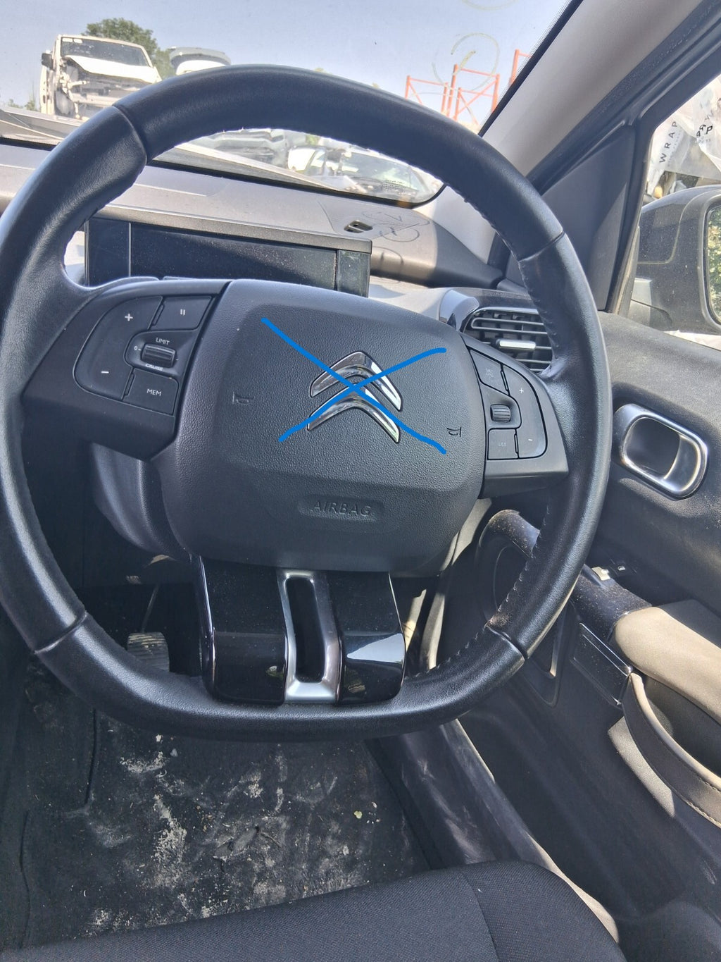 2020 CITROEN C4 CACTUS MULTIFUNCTIONAL STEERING WHEEL