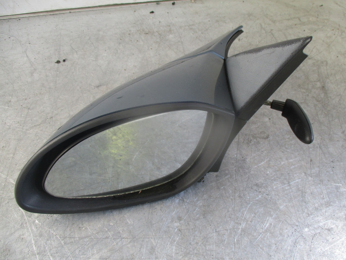 2003 VAUXHALL VECTRA B NS PASSENGER SIDE MANUAL DOOR MIRROR  E1010446 L