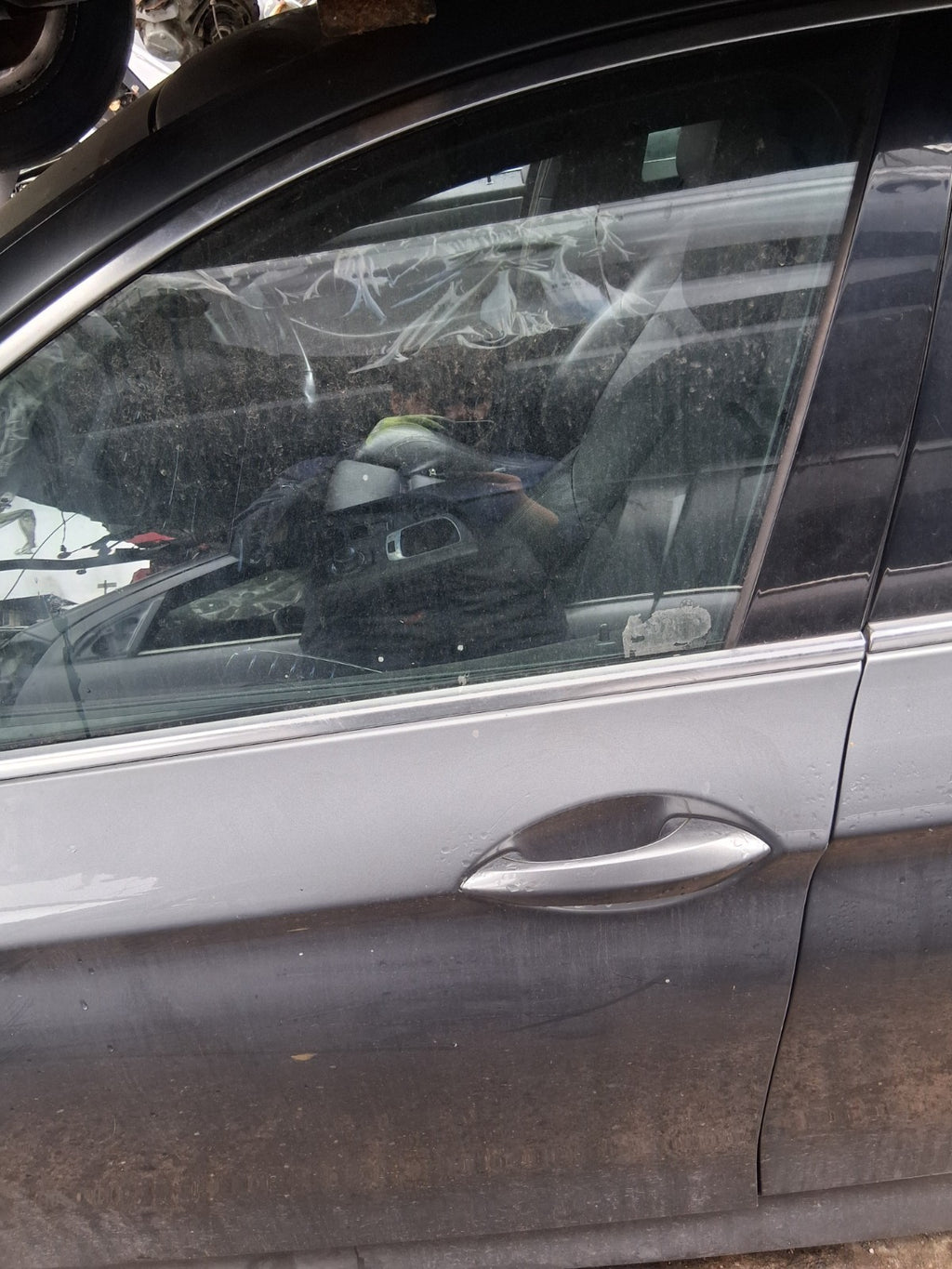 2010 BMW 5 SERIES F10 M SPORT NSF PASSENGER SIDE FRONT LEFT WINDOW GLASS
