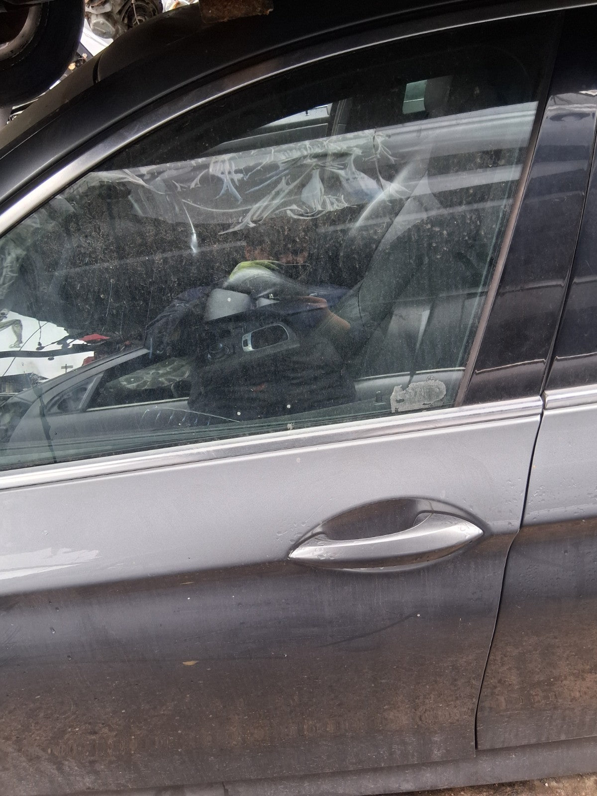 2010 BMW 5 SERIES F10 M SPORT NSF PASSENGER SIDE FRONT LEFT WINDOW GLASS