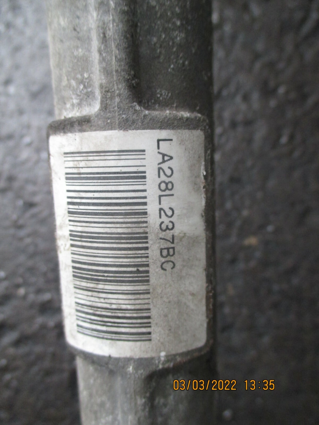 FORD ECOSPORT 2016 1.5 DCI POWER STEERING RACK LA28L237BC