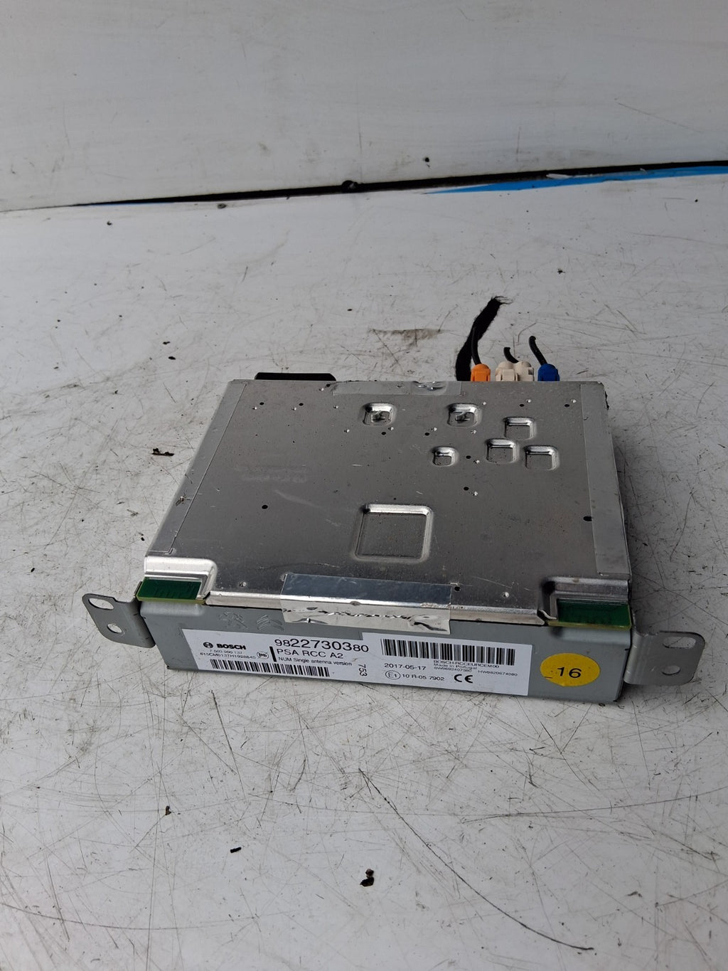 PEUGEOT 208 2017 STEREO MULTIMEDIA HEAD UNIT 9822730380