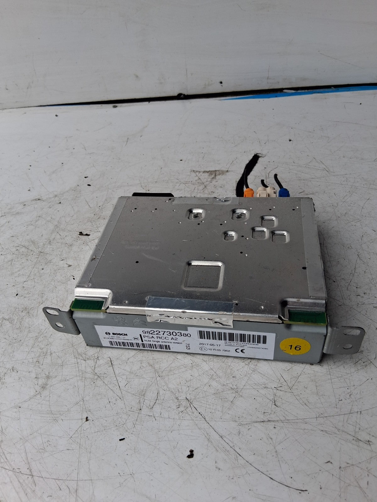 PEUGEOT 208 2017 STEREO MULTIMEDIA HEAD UNIT 9822730380