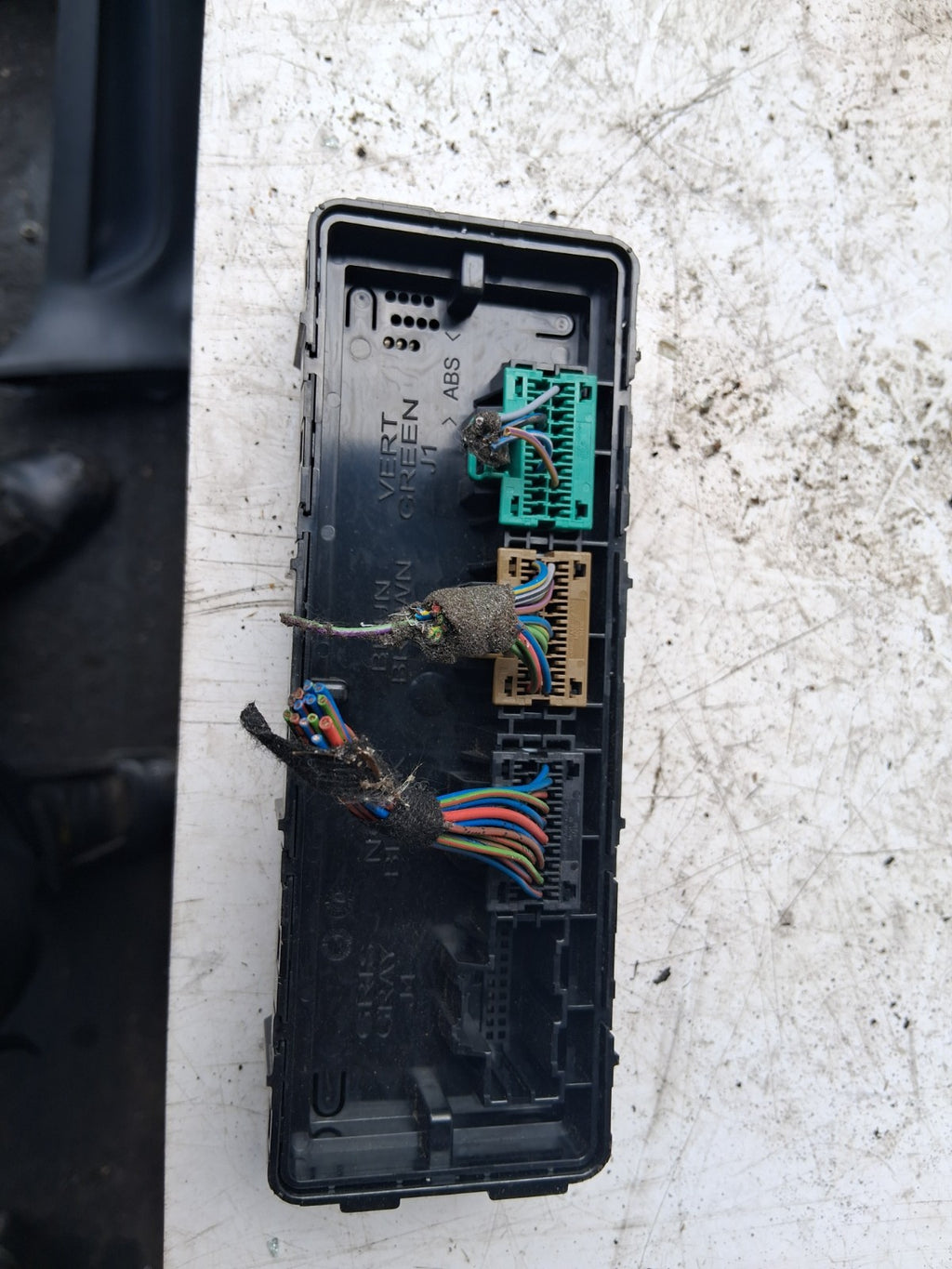 2013 VAUXHALL ASTRA J ECU HEATER CONTROL MODULE 13586727