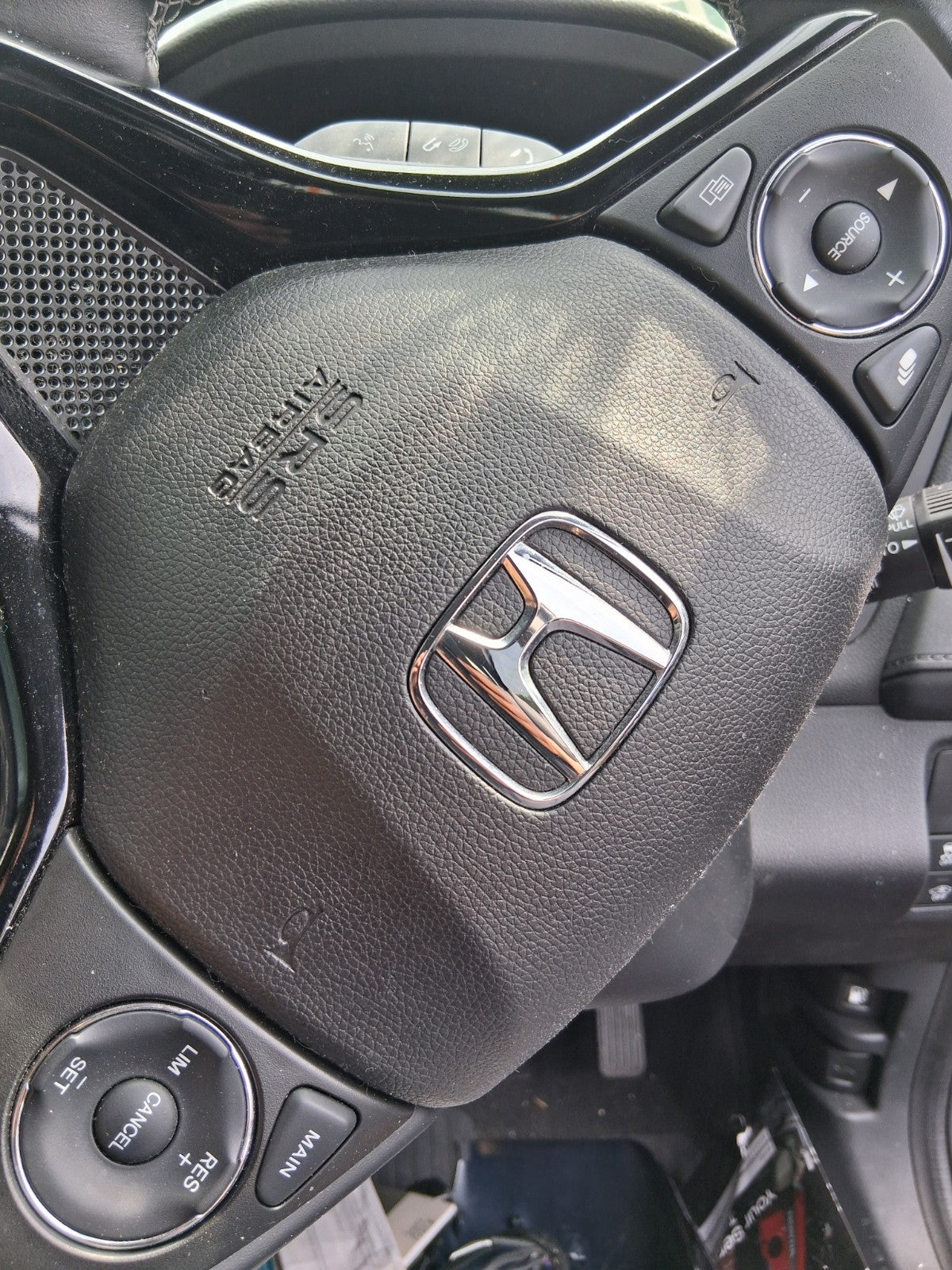 2020 HONDA HR-V FACELIFT STEERING WHEEL SRS AIRBAG BLACK